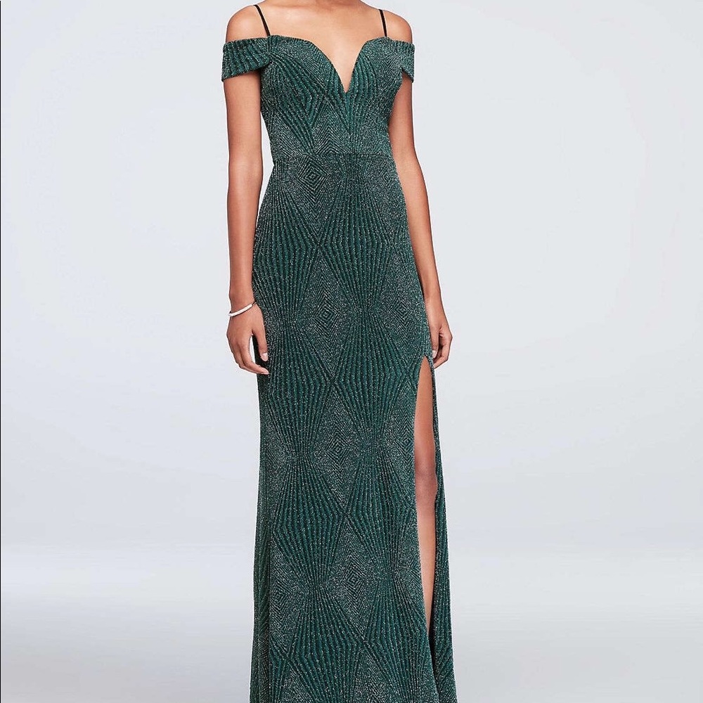 NWT teal prom dress size 0